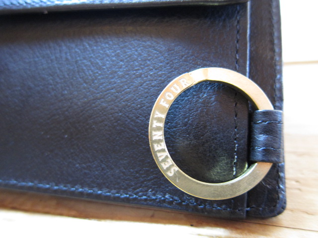 画像: SEVENTY FOUR/LEATHER WALLET  BLACK