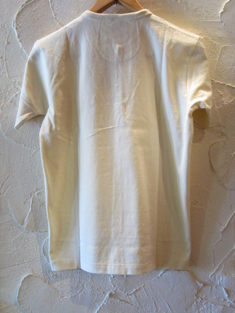 画像: GLAD HAND(グラッドハンド)/STANDARD HENRY POCKET T-SHIRTS  WHITE(OFF)