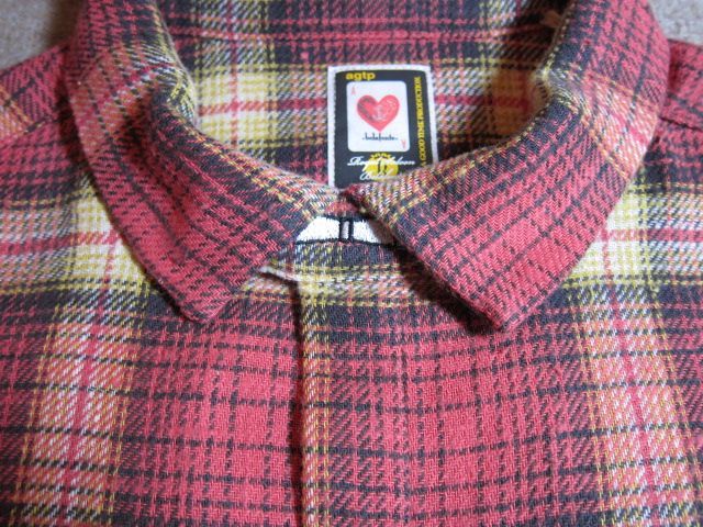 画像: BELAFONTE/CHECK FLANNEL SHIRTS  RED