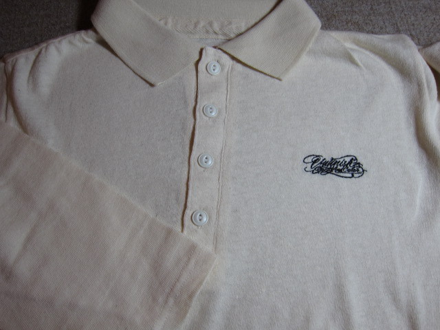 画像: ☆50%OFF☆UNFINISH/S＆C SCRIPT3/4 POLO　NATURAL