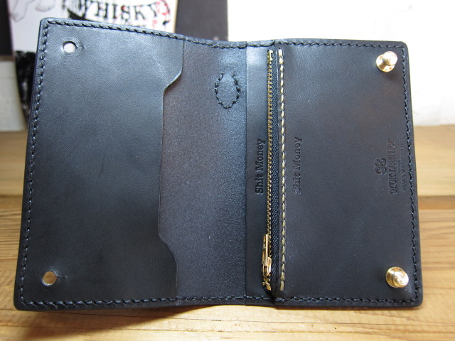 画像: GROK LEATHER/SPIDER BIKER WALLET BLACK