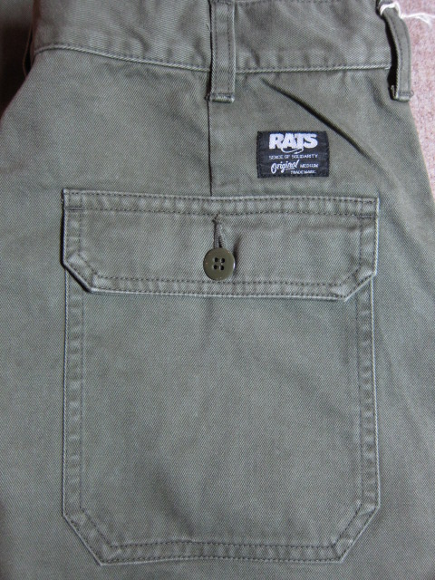 画像: RATS/BAKER PANTS  KHAKI(OLIVE)