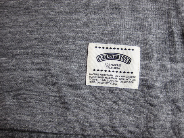 画像: ☆SALE 50%OFF☆ SEVENTY FOUR/V NECK T  GRAY