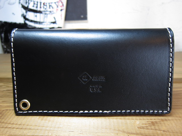 画像: AKER/WALLET PLAIN  BLACK