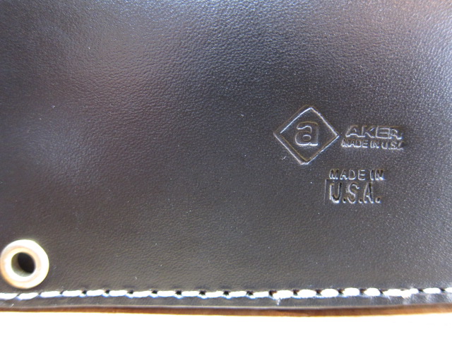 画像: AKER/WALLET PLAIN  BLACK