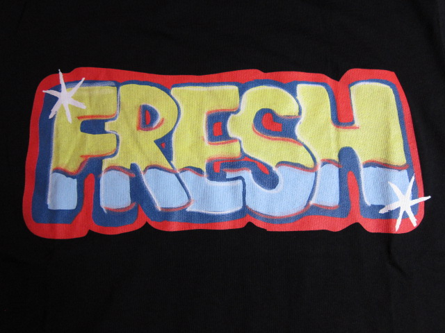 画像: JOY RICH/FRESH TEE  BLACK