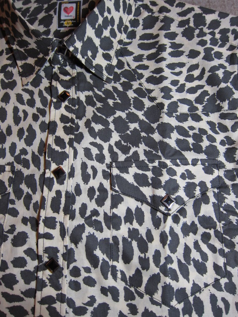 画像: BELAFONTE/LEOPARD WESTAN SHIRTS S/S  BEIGE