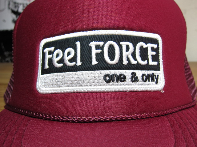 画像: Feel FORCE/ONE&ONLY MESH CAP  BURGUNDY