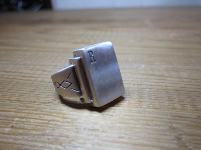 画像: RATS/COLLEGE RING  SILVER