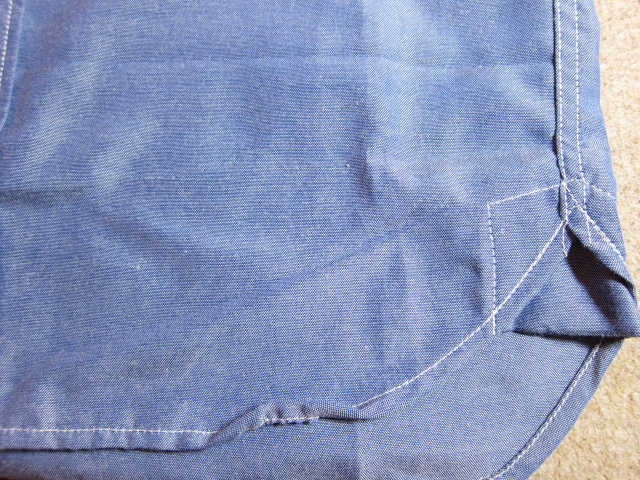 画像4: ☆50%OFF☆ ROUND HOUSE/2 TONE DUNGAREE SHIRTS  NAVYxYELLOW