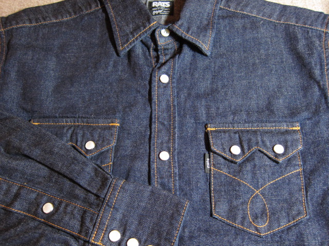 画像: RATS/DENIM WESTERN SHIRTS  INDIGO