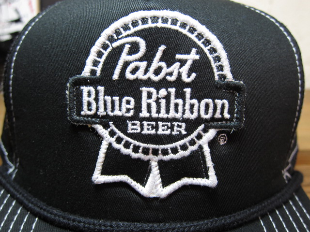 画像: PABST BLUE RIBBON/MESH CAP BLACK
