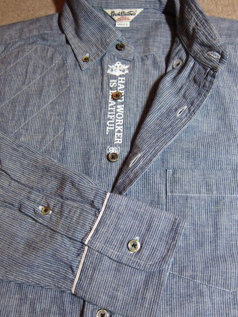 画像: GROK LEATHER/BENCH 112 HWB HUNTING SHIRT  DUNGAREE