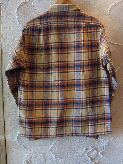 画像: BELAFONTE/SNAP CHECK FRANNEL SHIRTS  BEIGE