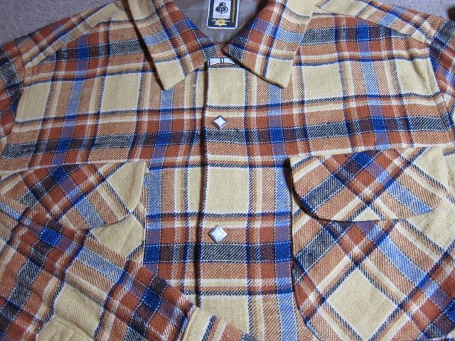 画像: BELAFONTE/SNAP CHECK FRANNEL SHIRTS  BEIGE