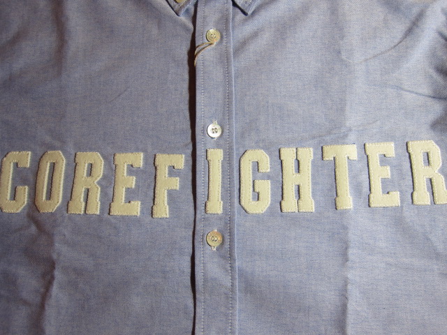 画像: COREFIGHTER/OXFORD B.D SHIRT CF PATCH  BLUE