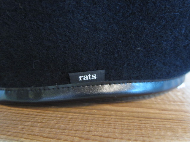 画像: (DEAD STOCK) RATS/BLACK BERET  BLACK