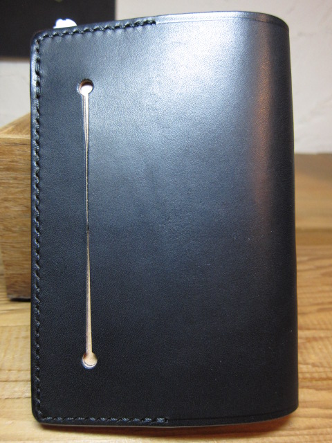 画像: GROK LEATHER/NEW NOTE BOOK COVER S PLAIN BLACK 