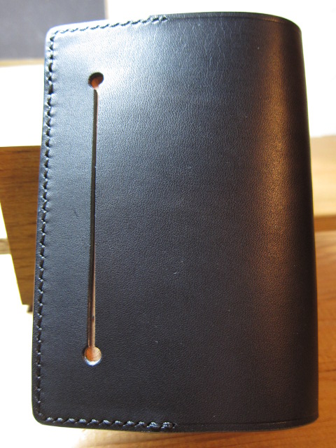 画像: GROK LEATHER/NEW NOTE BOOK COVER S CARVING BLACK 