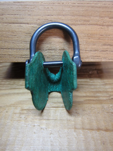 画像: GROK LEATHER/MINI KEY COVER GREENxBLACK