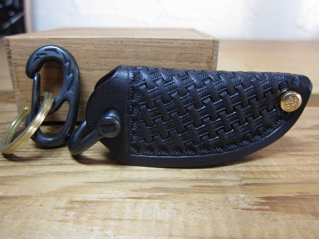 画像: GROK LEATHER/KEY COVER BASKET BLACKxBLACK