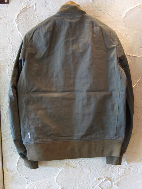 画像: INTERFACE/RED SKULL COTTON MA-1 JKT  OLIVE