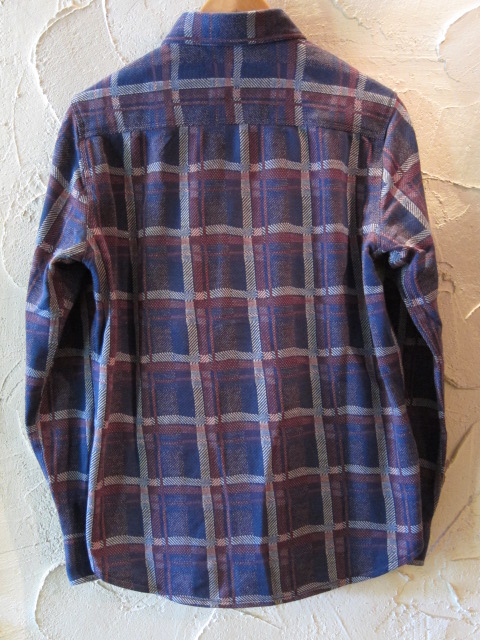 画像: GRN/JACQUAD 天竺 CHECK  SHIRTS  NAVY