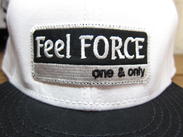 画像: Feel FORCE/ONE&ONLY SNAPBACK  WHITExBLACK
