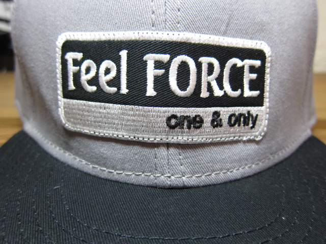 画像: Feel FORCE/ONE&ONLY SNAPBACK  GRAYxBLACK