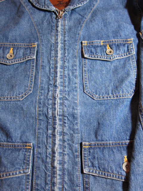 画像: RATS/AVIATER JKT DENIM  INDIGO