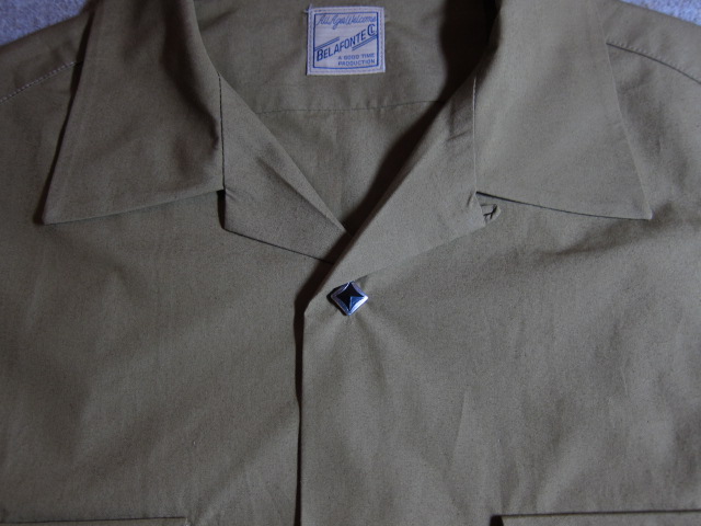 画像: BELAFONTE/SNAP OPEN SHIRTS  SAND