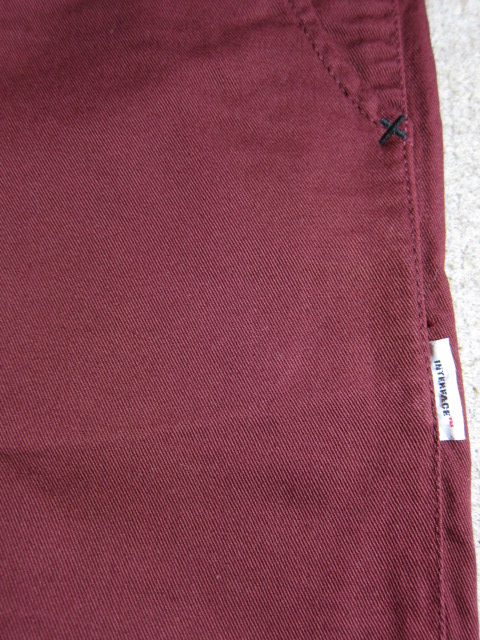 画像: (SALE 35%OFF) INTERFACE/SATAN HAND CHINO SHORTS　BURGUNDY