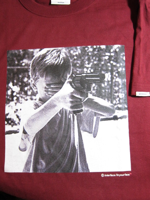 画像: INTERFACExFeelFORCE/CHILD S/S TEE  BURGUNDY