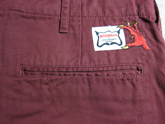 画像: (SALE 35%OFF) INTERFACE/SATAN HAND CHINO SHORTS　BURGUNDY