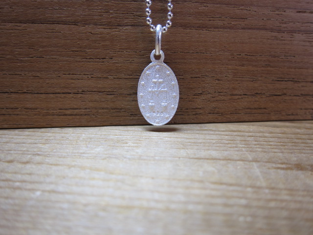 画像: MEDAILLE MARIA NECKLACE/SILVER 925　WHITE