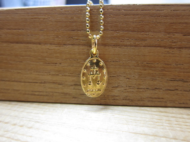 画像: MEDAILLE MARIA NECKLACE/SILVER 925　GOLD