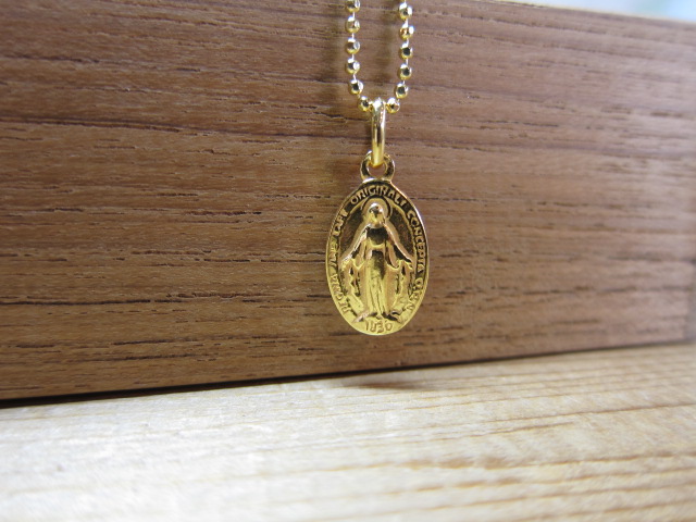 画像: MEDAILLE MARIA NECKLACE/SILVER 925　GOLD