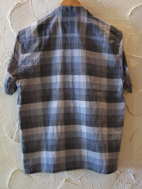 画像: RATS/PANAMA CHECK SH S/S  GRAY