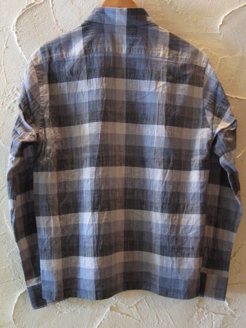 画像: RATS/PANAMA CHECK SH L/S  GRAY