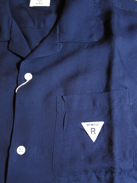 画像: ROTTWEILER/RAYON SS SHIRTS  NAVY