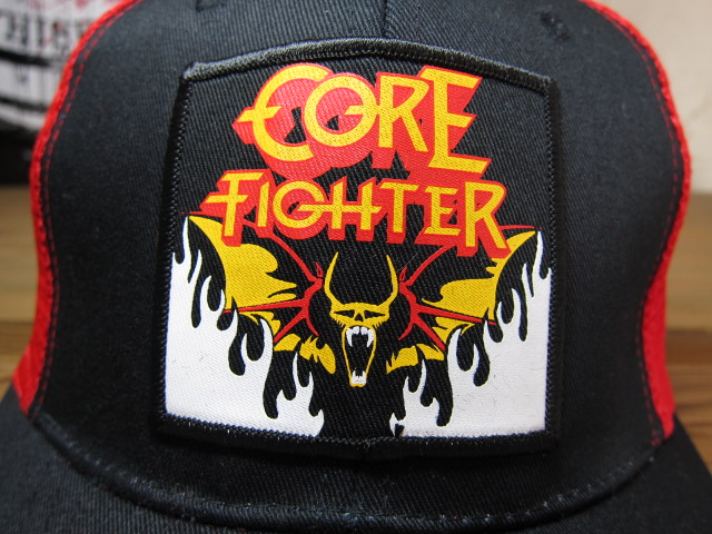 画像: COREFIGHTER/OZZY PATCH MESH CAP  BLKxRED