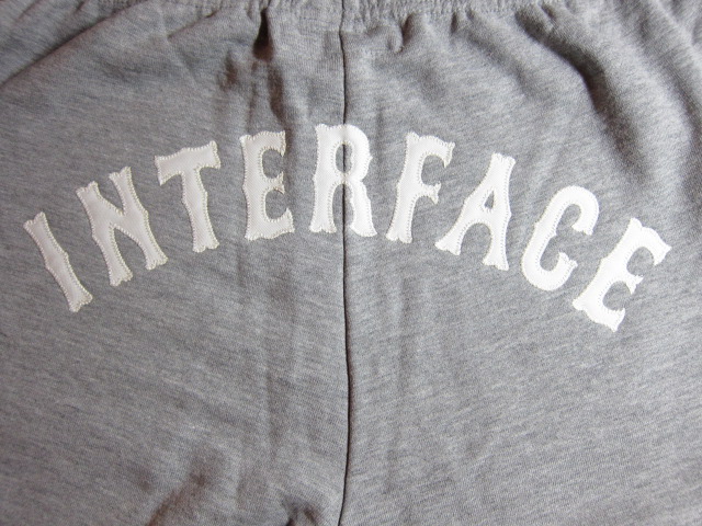 画像: INTERFACE/LETTERED SWEAT SHORTS　GRAY