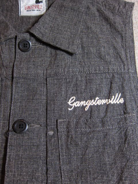 画像: GANGSTERVILLE(ギャングスタービル)/BAT MC VEST  BLACK