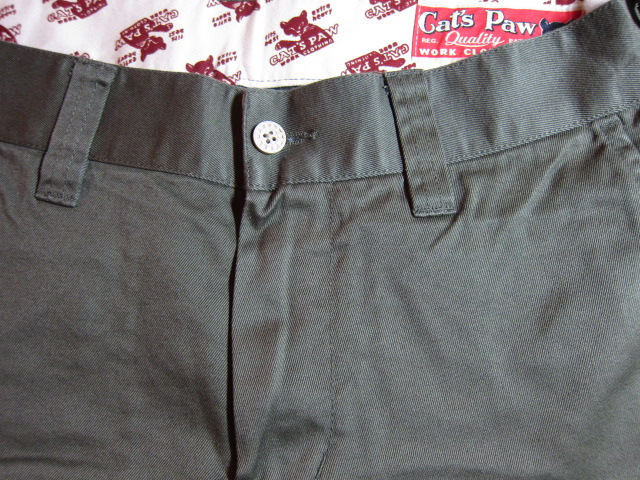 画像: CAT'S PAW/COTTON CHINO PANTS  OLIVE