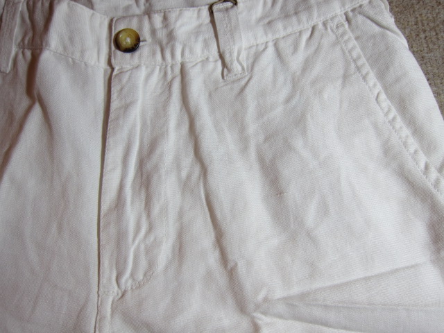 画像: (SALE 40%OFF) JOEY/COTTON LINEN SHORTS  WHITE