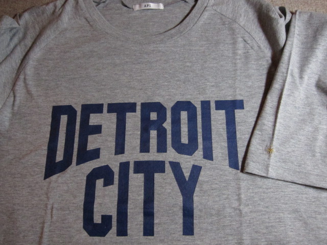 画像: ☆SALE 50%OFF☆ AFI/DETROIT CITY PRINT 3/4 T LIGHT  GRAY