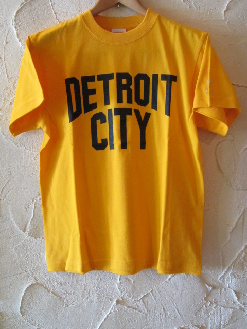 画像1: ☆SALE 50%OFF☆ AFI/DETROIT CITY PRINT T  GOLD