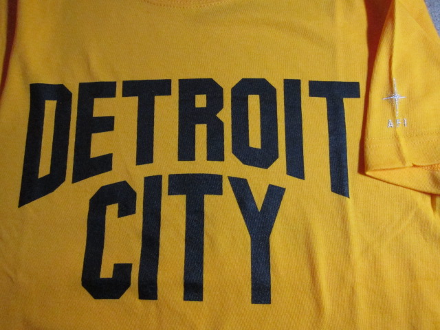 画像: ☆SALE 50%OFF☆ AFI/DETROIT CITY PRINT T  GOLD