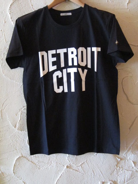 画像1: ☆SALE 50%OFF☆ AFI/DETROIT CITY PRINT T LIGHT  BLACK