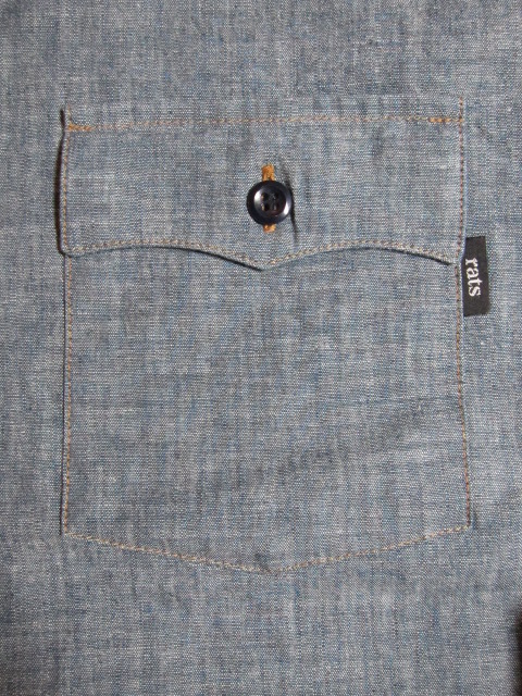 画像: RATS/CHAMBRAY SHIRTS  BLUE